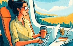 Tragbarer Monitor Portable Monitor für mobiles Arbeiten